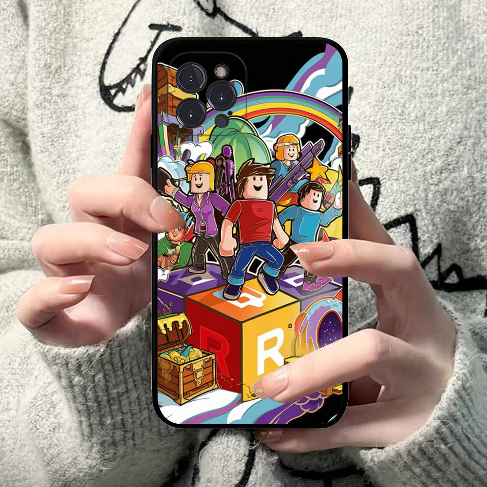 Game R-Roblox-ES Phone Case For IPhone 14 Plus 13 Mini 11 16 15 17 Pro Max Protection Shockproof