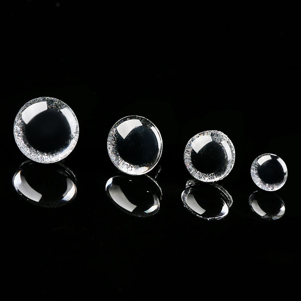 20pcs/10pairs 8 Colors Puppet Crystal Eyes with Washer Glitter Crystal Eyes DIY Doll Accessories