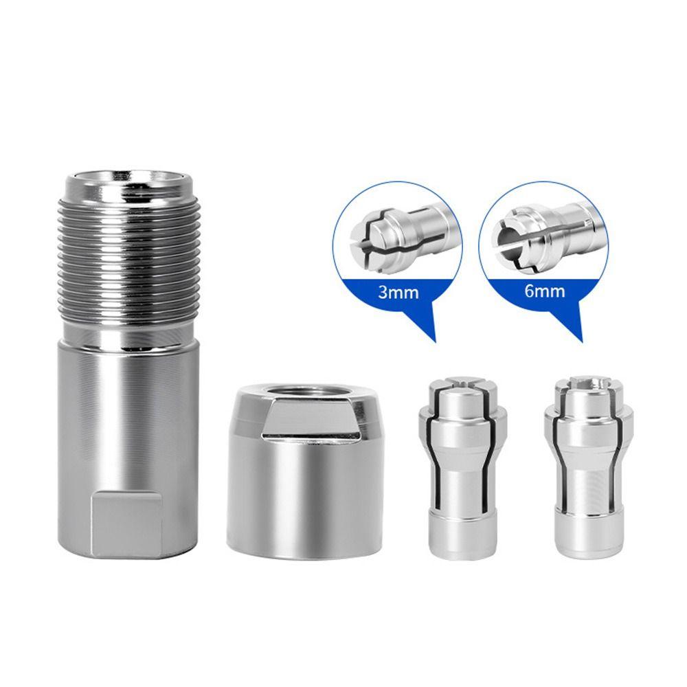 M10 Thread Electric Grinder Adapter Head Multifunctional Straight Grinder Chuck Nut