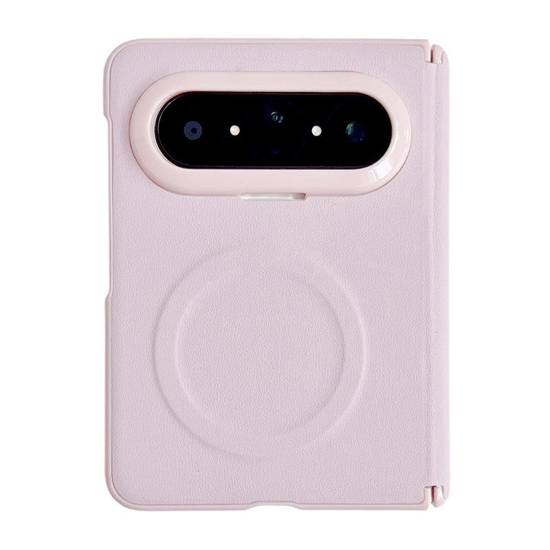 Однотонный кожаный чехол с двойной осью для Huawei PuraXMax - Магнитная защита, Роскошный дизайн для мужчин и женщин.