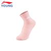 LI-NING Kids' 7-Pair Antibacterial Short Sports Socks