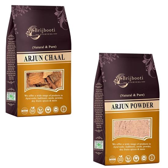 Birju Mahavir Combo Pack Of Arjun Ki Chaal And Arjun Chaal Powder 400 Gr Each