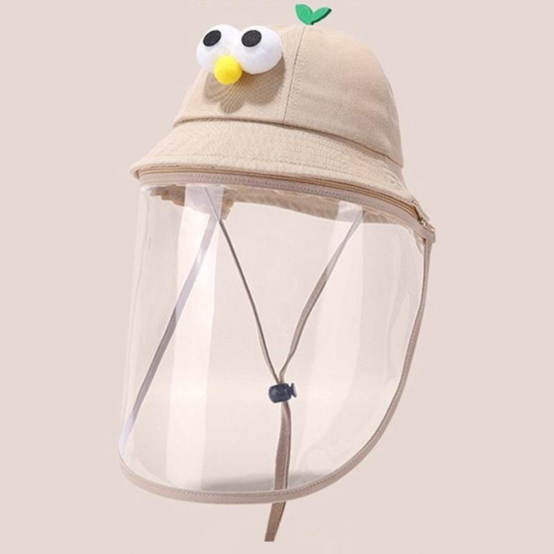 Baby mask Boys droplets Baby hat Protective cap Isolation windshield Children's bucket hat Autumn and winter Women's protective hat