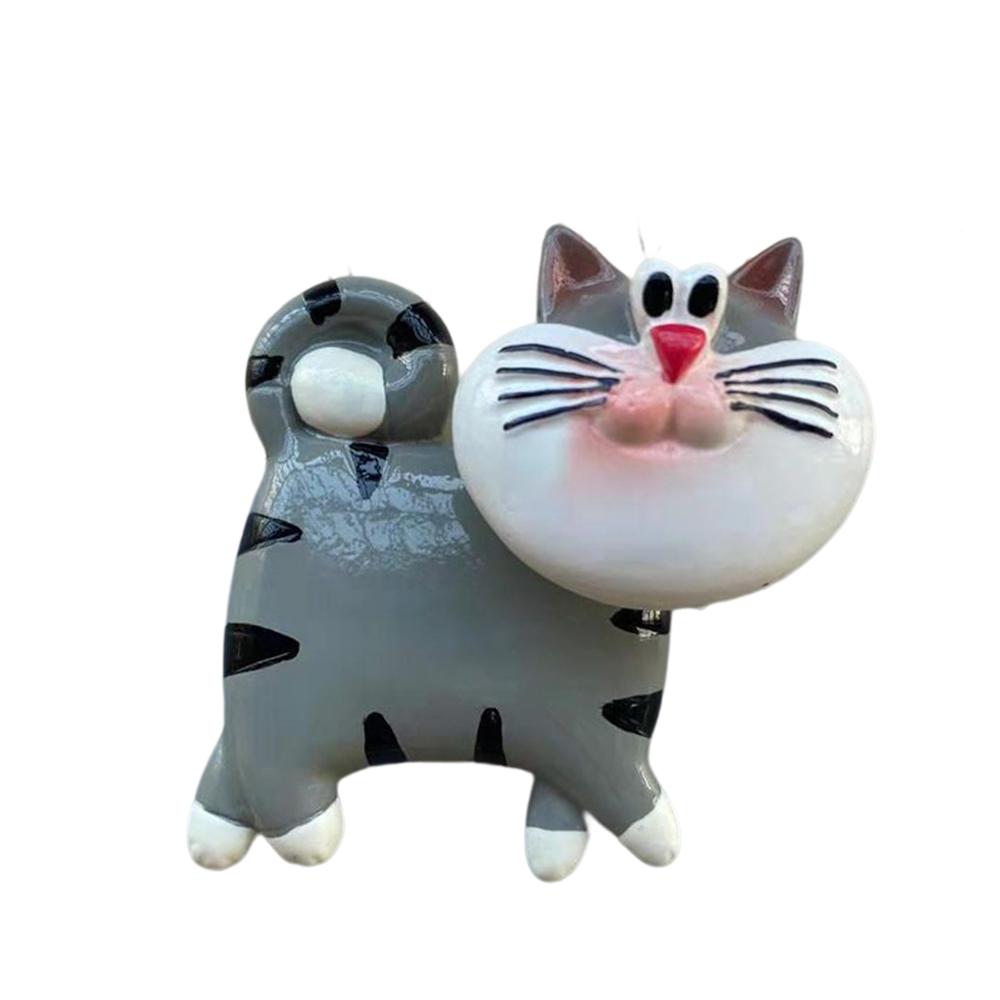 New Cartoon Cute Hand-Painted Animal Personality Creative Resin Design Refrigerator Stickers Kitchen Sticky Notes Decoration