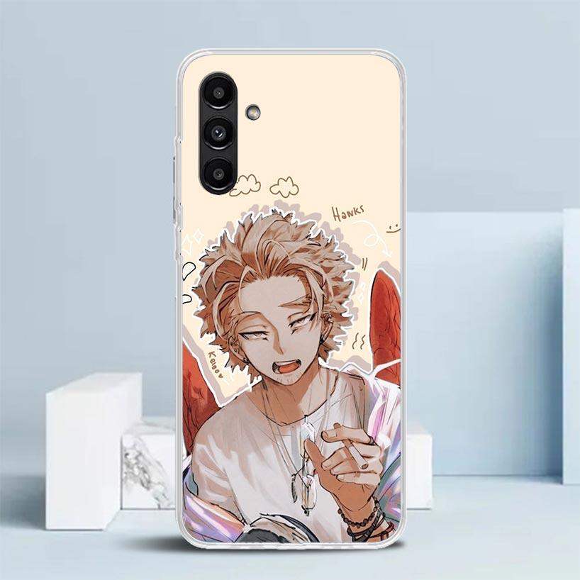 Чехол Hawks MHA My Hero A-Academy для Samsung Galaxy A17 A37 A57 A16 A26 A36 A56 A15 A14 A55 Чехол для телефона A13 A53 A25 A35 A24 A34