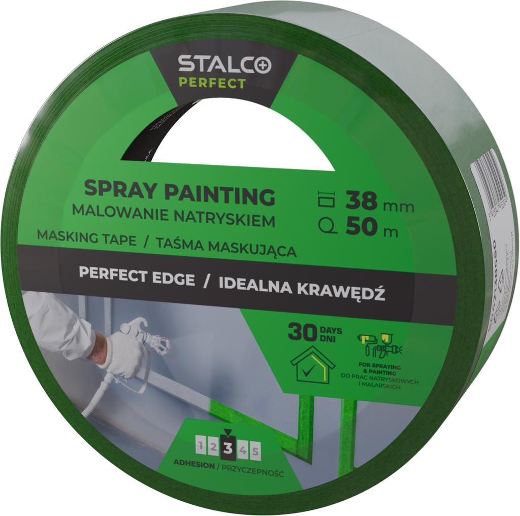 Stalco Taśma Maskująca Do Malowania Natryskiem 38Mm X 50M Perfect