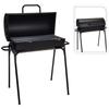 ProGarden Barbecue Au Charbon En Forme De Cylindre Diamètre 33 Cm