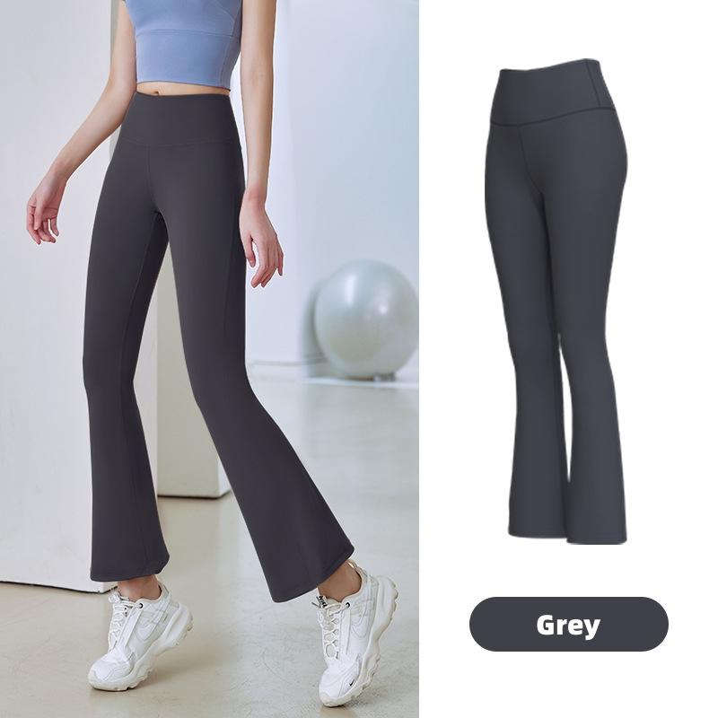 Расклешенные брюки для йоги, женские спортивные штаны для йоги с высокой талией, утягивающие леггинсы для фитнеса, женские брюки для пилатеса, широкие брюки для тренировок, колготки для йоги