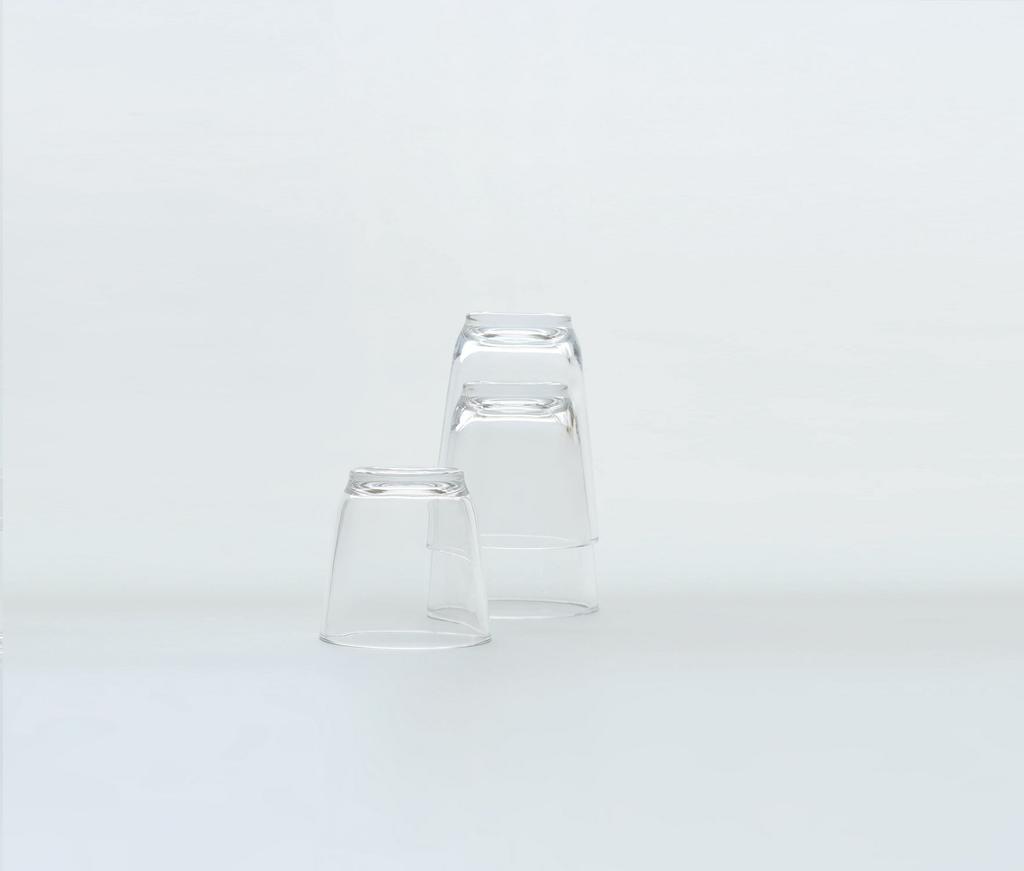 Kinto Glass HIBI Tumbler 350ml Brown 26878