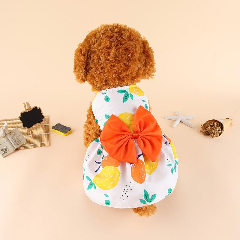 Spring/Summer Pet Clothing Pet Skirt Dog Clothing Dog Skirt Cute Princess Pet Skirt Cat Skirt