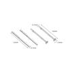 Imitation Silver Needle Ear Piercing Straight Needle Style Ear NeedlesEar Studs Classic Ear SticksSimple Exquisite and Versatile
