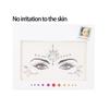 Glitter Eyes Face Rhinestones Sticker Festival Makeup Temporary Face Stickers Decorations