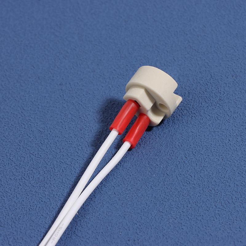 5 шт. Патрон для лампы GU5.3 MR16 G5.3 Улучшенный европейский цоколь лампы Круглая розетка 15 см Керамический патрон для светодиодной лампы