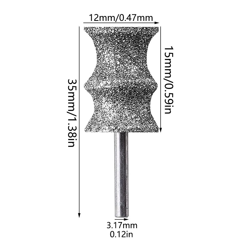 2 шт. Насадки для когтеточки для собак, алмазная вращающаяся насадка для ухода за когтями собак и домашних животных