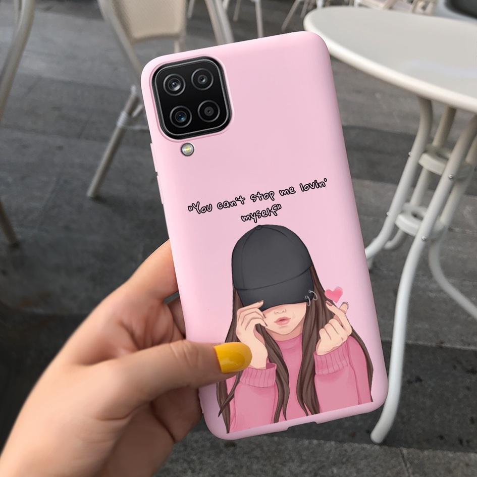 Чехол для Samsung Galaxy A12 Чехол для Samsung A42 5G Милое Сердечко Задняя крышка Fundas Для Samsung A 12 SM-A125F SM-A426B A 42 5G Чехлы для телефона