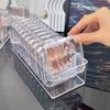 Dust-proof Fake Nail Storage Box Acrylic Badge Storage Box Protective Clear Nail Boxes  Packaging