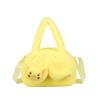 Adorable Plush Cartoon Coin Purse For Girls Stylish Casual Shoulder Bag For Kids