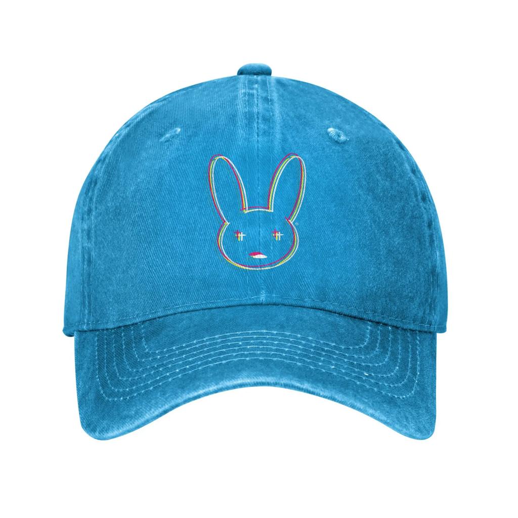 Baseball Cap Singer LOGO Spring Fitted Retro Trucker Hat Rabbit Unisex Women Print Kpop Rock Adjustable Snapback Cap