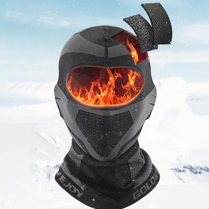 Зимняя мотоциклетная Балаклава, ветрозащитная теплая полнолицевая маска, эластичные шапки для шлема, уличные велосипедные лыжи, походные шарфы