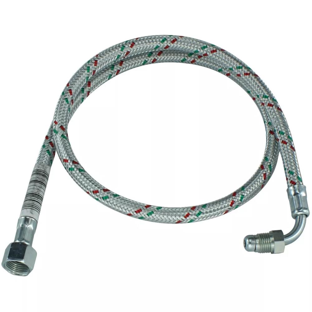 Для масляной линии Riello 3005720 20022601 3/8 Внутренняя x 1/4 Внешняя 90 см Серебристый цвет