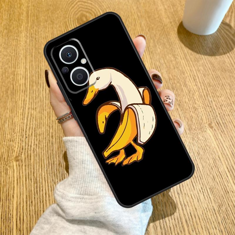 Мемы Мультяшный Забавный Банан Чехол Для OPPO Reno 12F 11F 13F 14F 8T 8 Lite 10 11 12 13 14 OPPO Find X8 X6 X5 X9 Pro Чехол