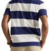 Polo Ralph Lauren SS26 Поло с коротким рукавом и вышивкой полосатого пони Классическая версия Мужские топы 710964538501