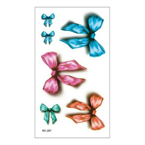 Водонепроницаемые цветные наклейки-татуировки для всех возрастов