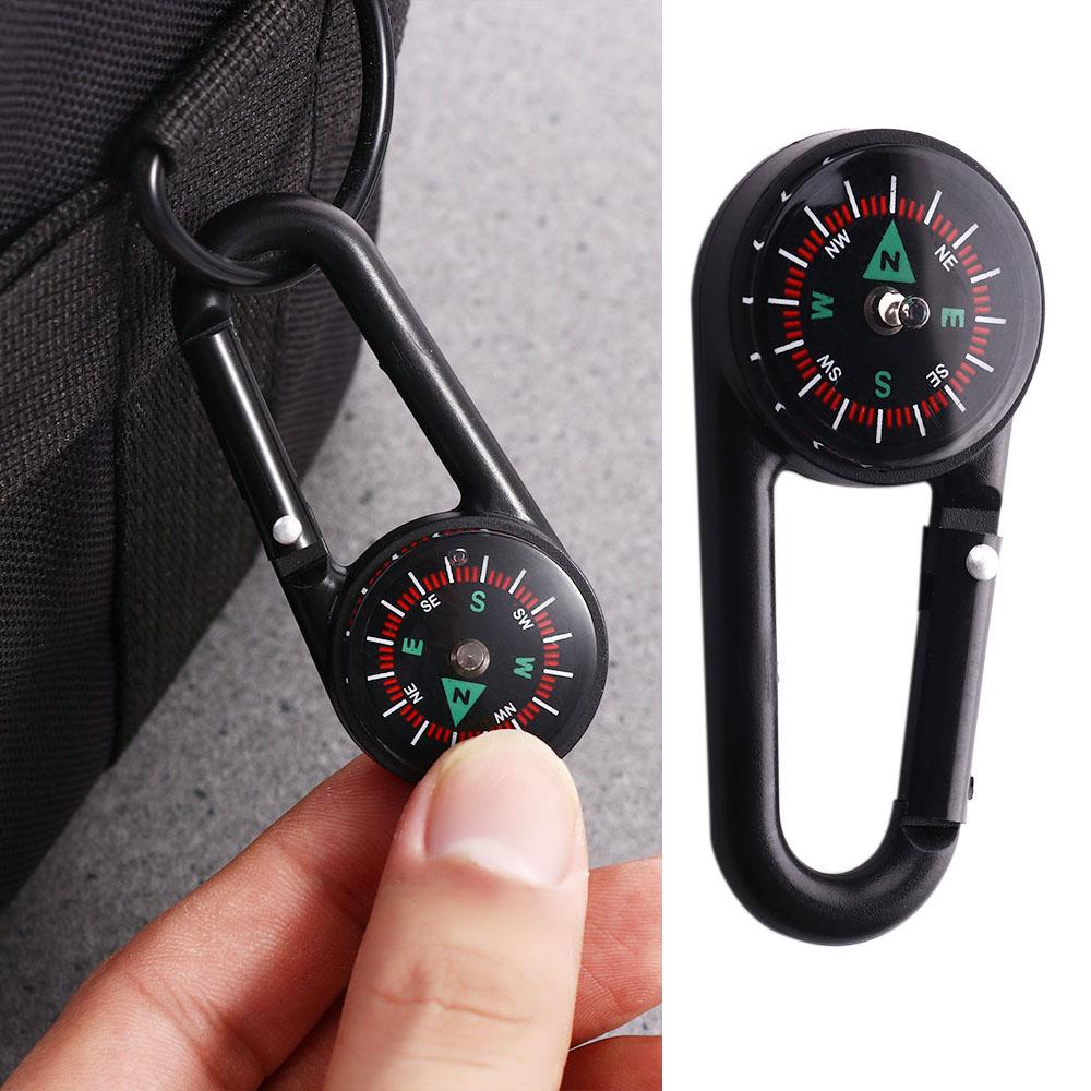 Buckle Compass North Needle Survival Kit Mini Compass Compass Hiking Compass Camping Compass