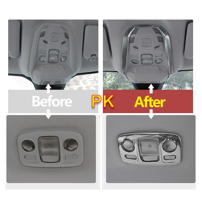 Автомобильная передняя и задняя крышка лампы для чтения, аксессуары для интерьера для Peugeot 3008 5008 GT 2016 2017 2018 2022 2023