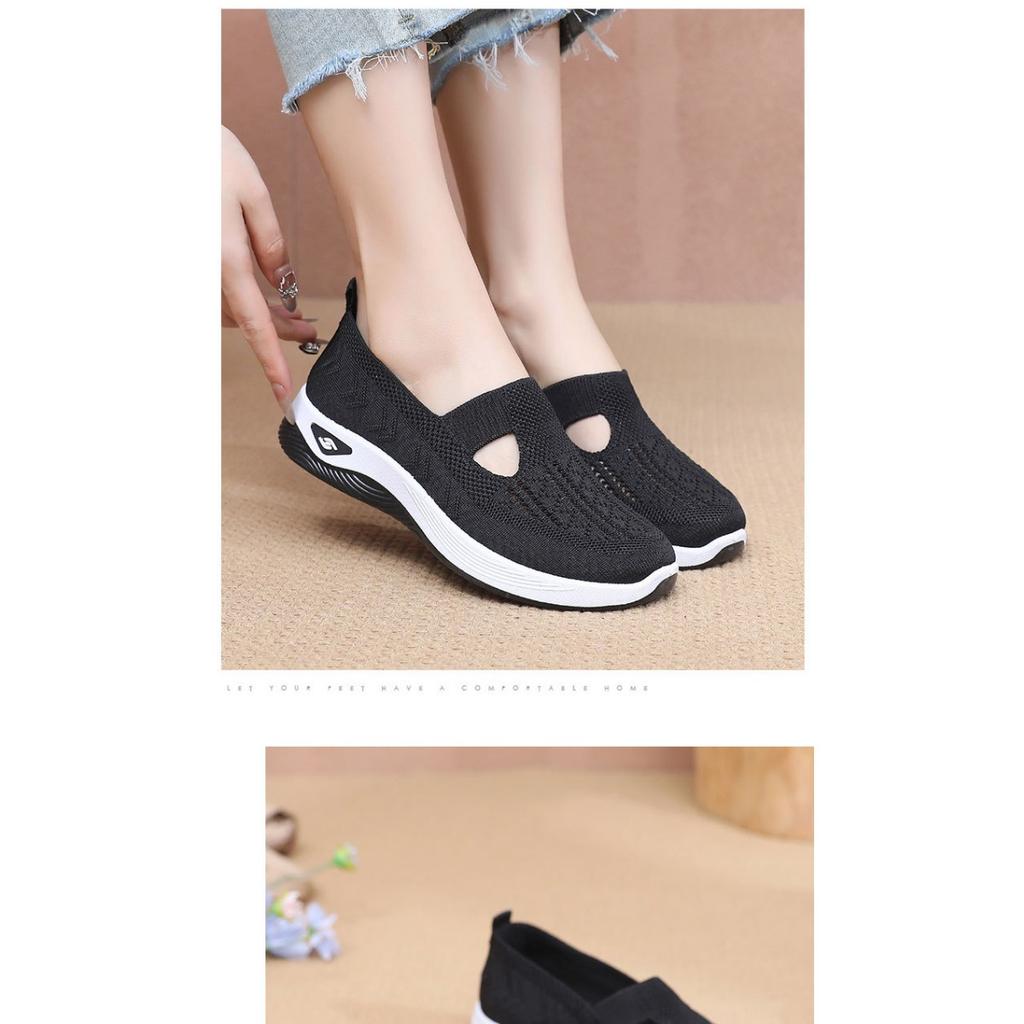 Women's Summer New Casual Shoes, Soft Soled Breathable Fashionable Mom's Shoes Sports Shoes for Women
