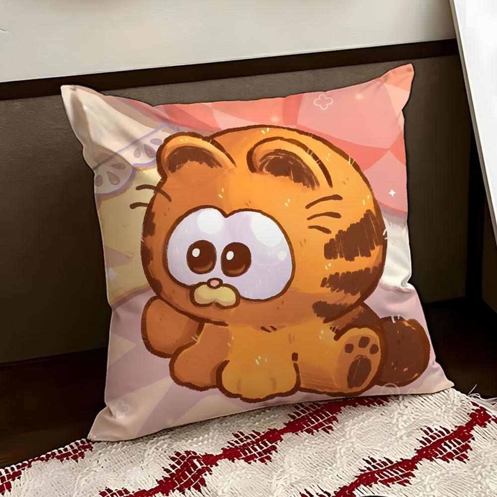 Garfield Cushion Cover Reversible Soft Durable Pillow Cover Home  Car MultiScene Use for Daily Comfort