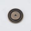 Retro Nordic Brass Cabinet Pull Solid Brass Single Hole Drawer Knob Gold Round Durable Cabinet Door Handle Wardrobe Door