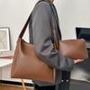 Women's Crossbody & Tote Bag: Soft Leather, Large Capacity, High-End, Mother-and-Child Design
