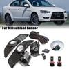 Противотуманные фары для Mitsubishi Lancer Lancer-ex 2008-2013, светодиодные галогенные фары, крышка противотуманной фары, рамка, гриль, рамка, переключатель жгута проводов