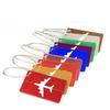 New Fashion Luggage Tags Aluminium Alloy Women Men Travel Luggage Suitcase Straps Baggage Name Label Holder Travel Accessories