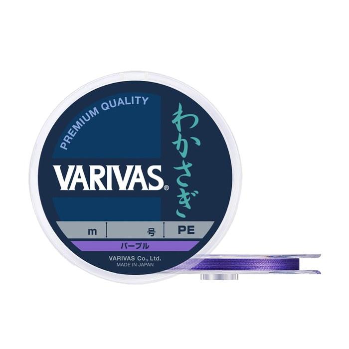 Varivas Wakasagi PE Line 60m Purple 0.3