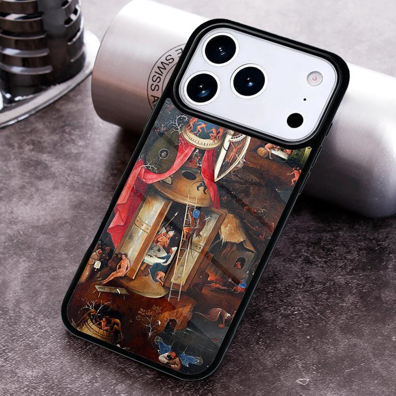 Hieronymus Bosch Art Painting print Phone Case for iPhone 17 16 15 Pro Max Air 14 13 12 11 Plus Shockproof Cover