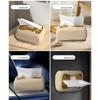 Anti-Wear Suction Cup Tissue Box Silicone Car Tissue Box High Quality Desktop Tissue Drawer