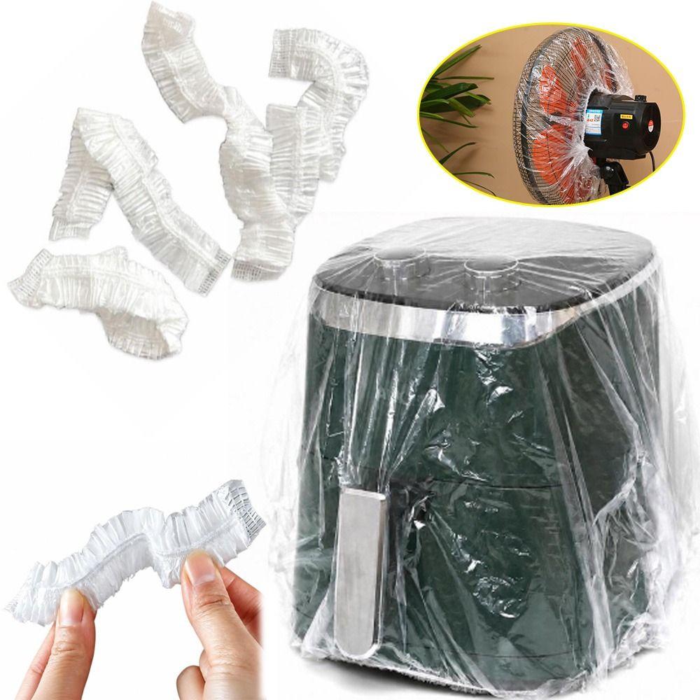 10Pcs Thickened Disposable Dust Covers High-elasticity Protective Plastic Cover Household Storage