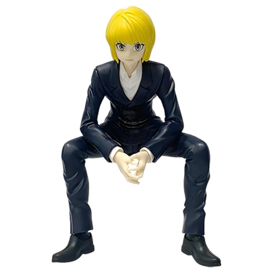 14 см Аниме Фигурка Hunter×Hunter Призрачная труппа Хисока Фигурка Экшн Подставка для лапши Украшение комнаты Подставка для лапши ПВХ Модель Игрушки