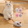Имитация звука движущейся мыши умная интерактивная игрушка для кошек новая игрушка для мышей с движением для домашних животных