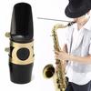 Akindou E-flat Alto Saxophone Mouthpiece with 2 Reeds and 2 Mouth Cushions (Gold Ligature) for Jazz