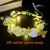 Nights Glow Color LED Flower Crown Multistyles Fairy Sparkling Headband  Wedding Baby Shower Decor