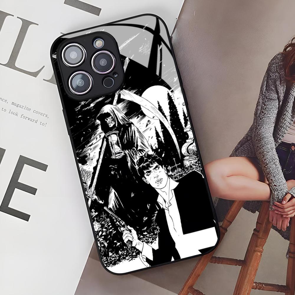 Чехол для телефона Dylan Dog из комиксов для iPhone 17 Air 16 15 14 12 11 13 Pro Max Mini Se Стеклянная крышка