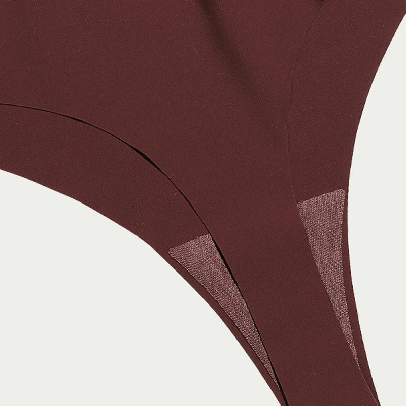 4 шт./лот, женские сексуальные трусики из ледяного шелка с низкой талией, нижнее белье без следов, стринги, женские стринги, дышащее нижнее белье, искушение, нижнее белье