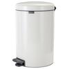 Brabantia Garbage Bin 12L Pedal Bin Soft Closing Pedal Type New Icon 11 19 69 White Pedal Bin Plastic Inner 12 Litres White Interior Dust Box