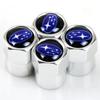Suede Car Keychain&Tire valve caps Auto Accessories For Subaru STI Forester Impreza Legacy Outback WRX Crosstrek Y4