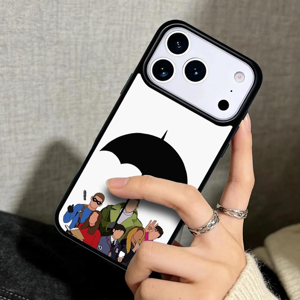 Capa Case for iPhone 17 Air 16 Pro Max 15 Plus 11 13 Mini 14 12 Back Phone Cover the umbrella academy movie TV