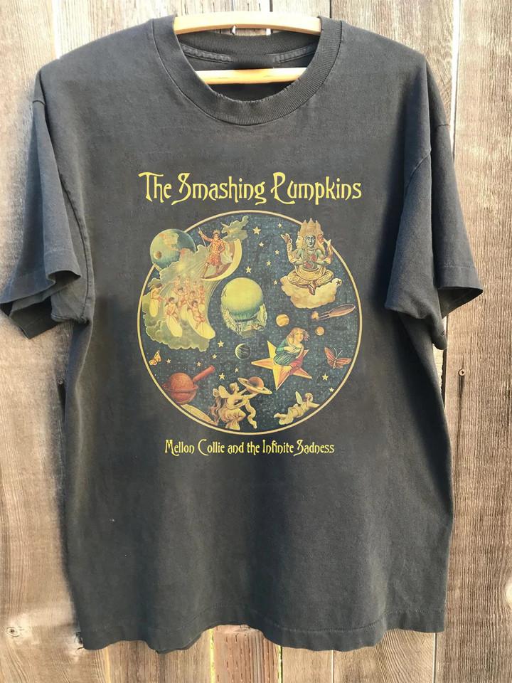 The Smashing Pumpkins Band Tour Cotton T Shirt Full Size S-5XL BE2734 Unisex T-Shirt