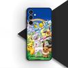 Чехол для телефона для Samsung Galaxy S25 S24 S23 FE Ultra Plus S7 Edge S25+ S23+ A56 5G Мягкий чехол Charmander P-Pokemons P-Pikachus GO